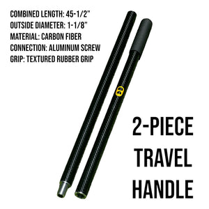 Beach Xplorer 316 + 2-Piece Travel Carbon Fiber Handle